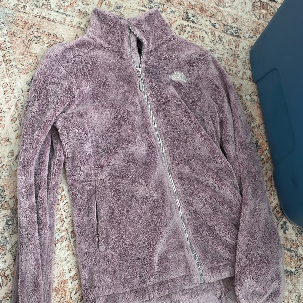 Purple North Face jacket
